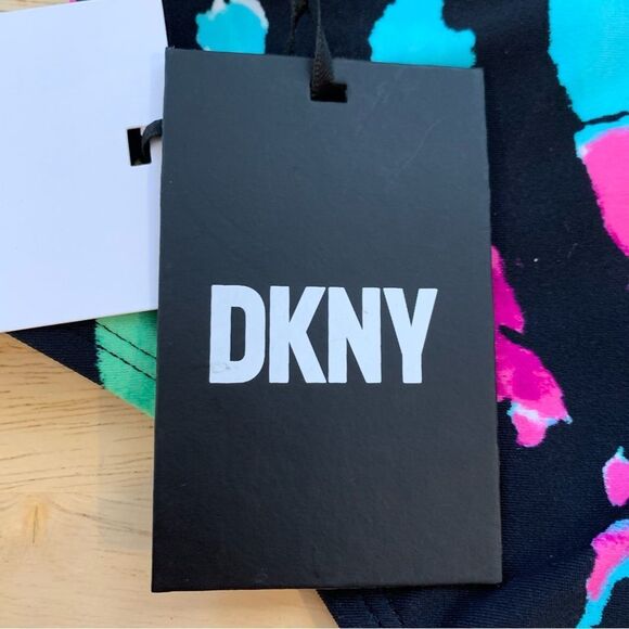 NWT DKNY women’s high waist tie dye bikini bottom size medium - Picture 4 of 9